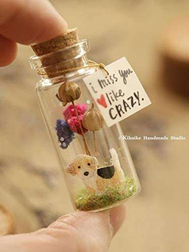 EZALLA Retro Lucky Wishing Bottles with Cork Stopper 10ML, Mini DIY Glass Bottle Jar for Wedding Friendship Birthday Gift (Pack of 6