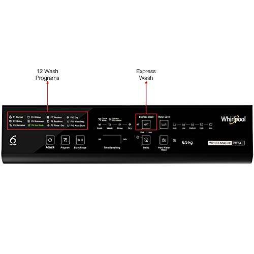 Whirlpool 6.5 Kg 5 Star Fully-Automatic Top Loading Washing Machine (CLS6.5 GRY, Grey) 4