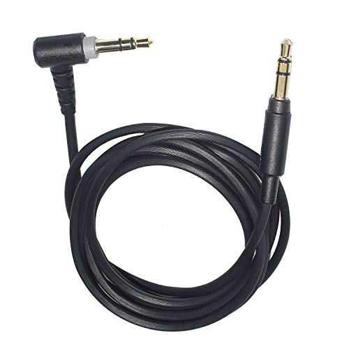 Tobysome Replacement WH-1000XM5 WH-1000xm3 Headphones Audio Cable Aux Cord Compatible with Sony MDR-10R / MDR-100ABN / MDR-1A / MDR-XB950B1 / MDR-1000X / MDR-1ADAC/WH-1000XM4 Headphones - Black 6