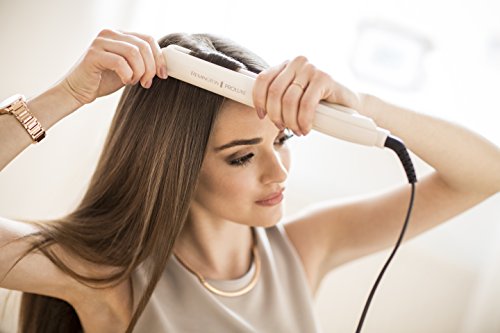 Remington S9100 Proluxe Straightener | 24 Hour Locked In Styles | Intelligent OPTIHeat technology | 5x smoother* with ultimate glide ceramic | 50% straighter hair in one pass 2