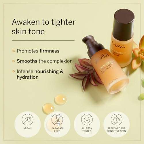 AHAVA Extreme Night Treatment - Exclusive Moisturizer, Neck & Chest Cream, Smoothes Skin & Reduces Wrinkles, Enriched with Patented Extreme Complex, Dead Sea Osmoter, Peptides & Resveratrol 1 Fl.Oz 2