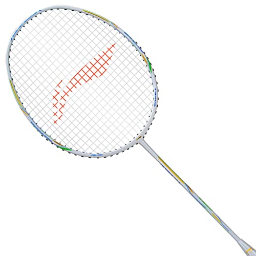 Lining Airforce 78 G2 Badminton Racquet, Light Blue Ocean Green with Free Cover 4