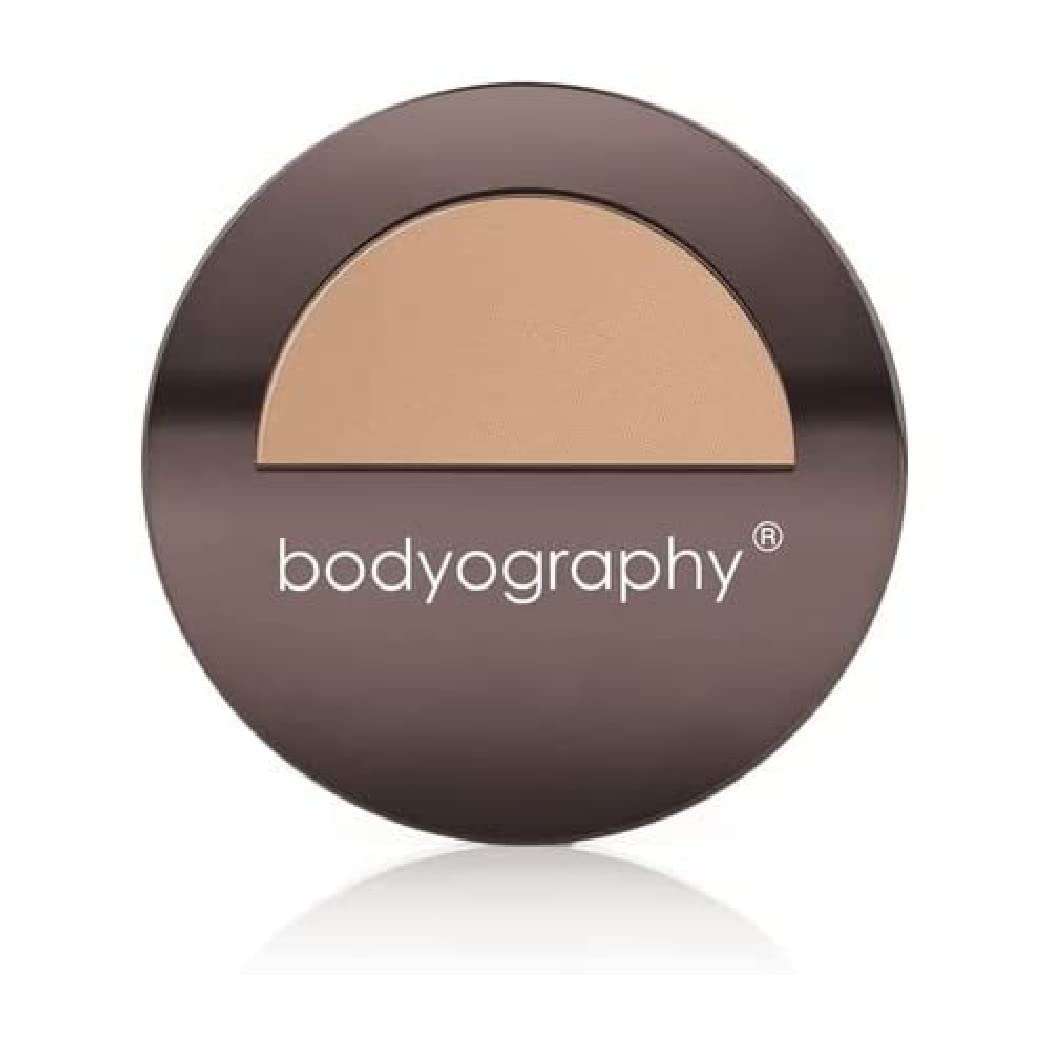 Bodyography Anti Aging Face Powder (Dark): Matte Oil-Free Salon Foundation Powder Makeup w/ Vitamin E, C & Antioxidants | Gluten-Free, Cruelty-Free, Paraben-Free 1