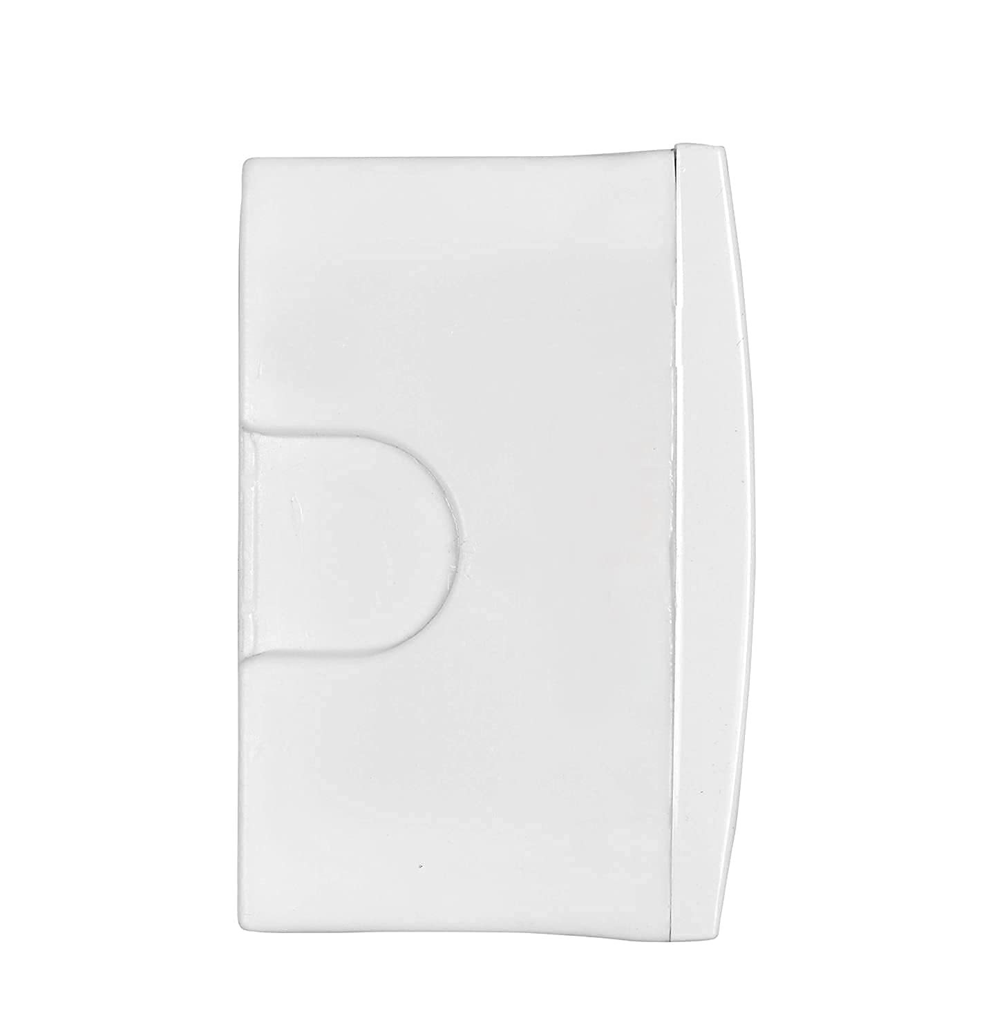 DishGo Extension Board 1 Single Socket 15A 16A 2 Meter 1.5 mm Long Wire Cable Cord with 15 16 Amp Big Power Plug (Polycarbonate)(White) (2 Meter) 5