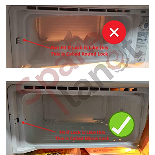 SPAREWORLD Freezer Door (Minus Shape Hook) Compatible for Samsung Single Door (Direct Cool) 165-200 Litre ONLY 6