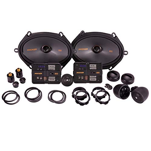 KICKER 47KSS6804 KS Series 6x8 / 5x7 Component System with 1" Tweeters, 4ohm 2