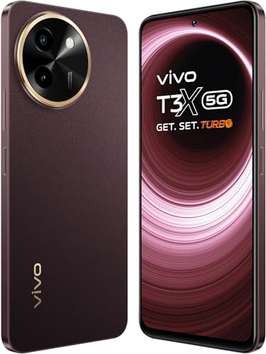 Vivo T3x 5G (Crimson Bliss, 128 GB) (6 GB RAM) 6