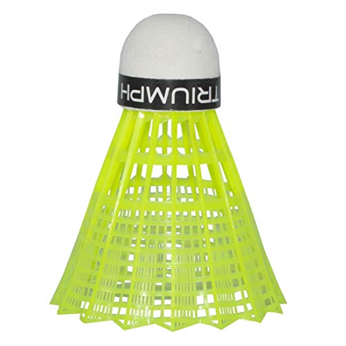 Triumph Alloy Steel Badminton Racquet Set - 2 Pc Badminton Racket with 6 Pc NEO-2000 Synthetic Shuttlecock and Full Racket Cover to Carry Both Rackets - Multicolor 5