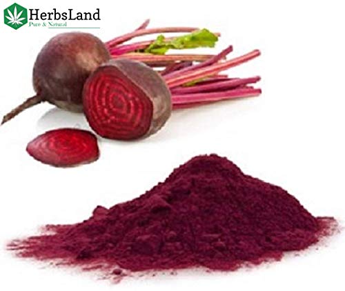 HerbsLand® 100% Natural Beetroot (SuperFood) (Beta Vulgaris), Masoor Dal (Red Lentils-Seed) FacePack and Neem Leaf Powder For Face & Skin Care (100gm Each) 3