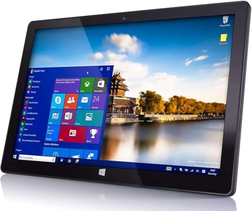 Fusion5 10.1" Windows 11 Tablet PC - FWIN232 Plus Ultra Slim Windows Tablet Computer - Intel 13th Gen, 8GB RAM, Full HD 10 Inch Display, 5G WiFi, USB 3.0, Micro HDMI, Dual Cameras, Bluetooth 1