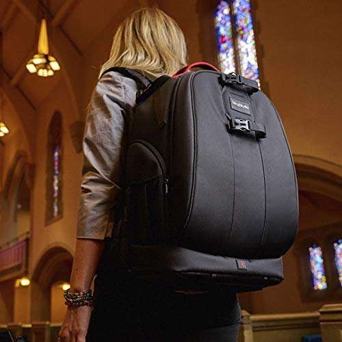 SlingStudio Backpack –Backpack with Padded Pockets for Equipment and Devices - Black 3