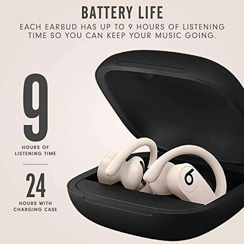 Beats Powerbeats Pro Wireless Earbuds - Apple H1 Headphone Chip, Class 1 Bluetooth Headphones, 9 Hours of Listening Time, Sweat Resistant, Built-in Microphone - Ivory 6