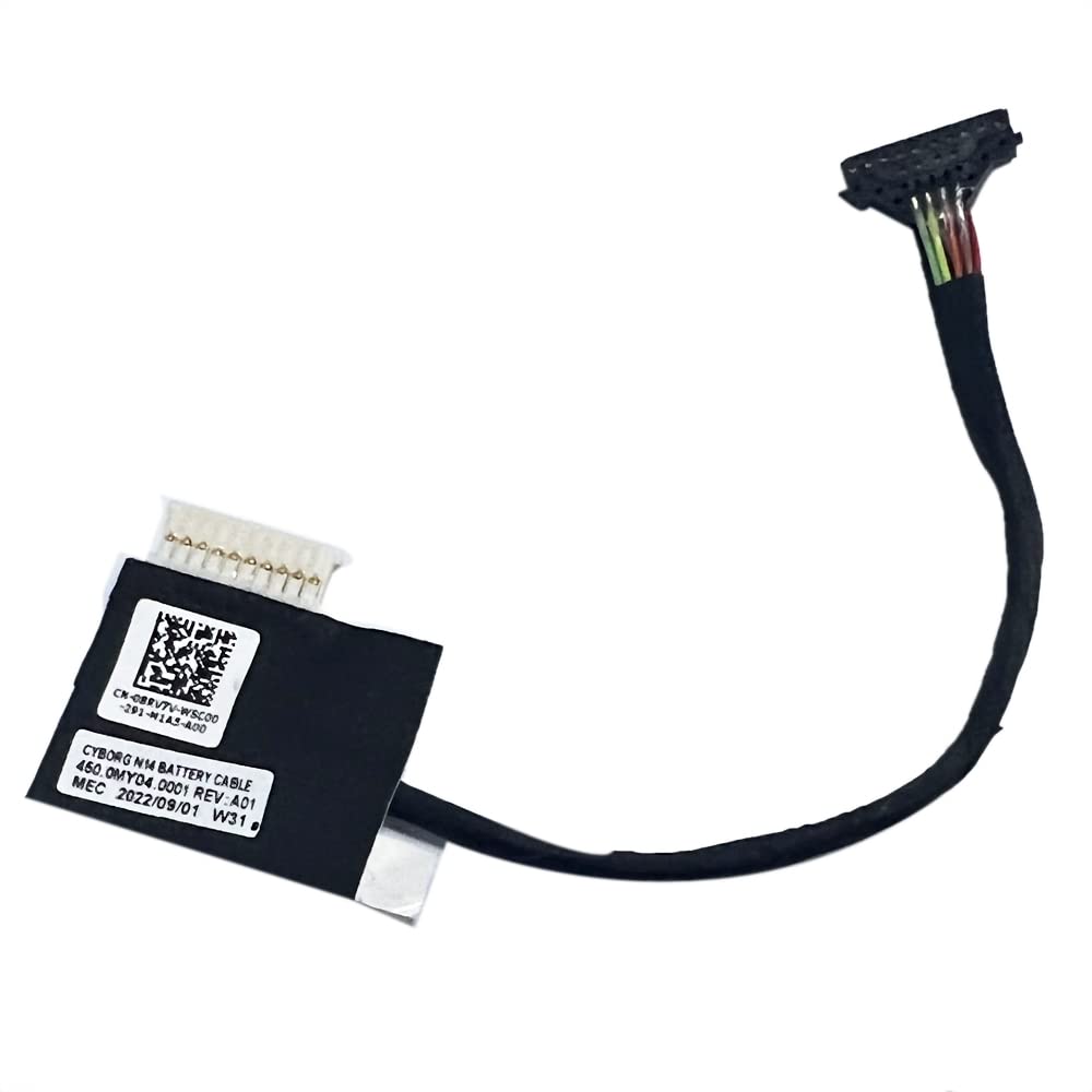 HSSDTECH Battery Cable Connector Wire Replacement for Dell Inspiron 14 7420 08RV7V 450.0MY04.0001 450.0MY04.0011 450.0MY04.0021 1