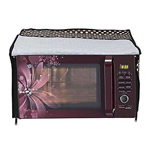 Stylista Synthetic Vinyl Microwave Oven Cover (Ct_Stymo_Com_Bb07_S1_84, Multicolor) 6