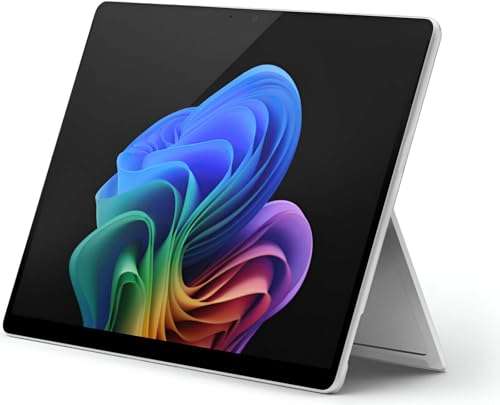 Microsoft MS Surface Pro AI Powered 2-in-1 Laptop 13.0" Touchscreen OLED 2880x1920 Display (Qualcomm Snapdragon X Elite X1E-80-100, 16GB LPDDR5X, 2TB M.2 PCIe SSD, Win 11 Pro) w/DKZ USB Port Expander 3