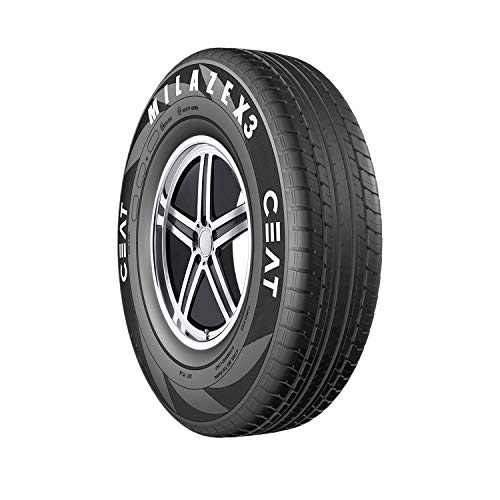 Ceat 105000 Milaze X3 TL 165/65 R14 79T Tubeless Car Tyre, Front 3