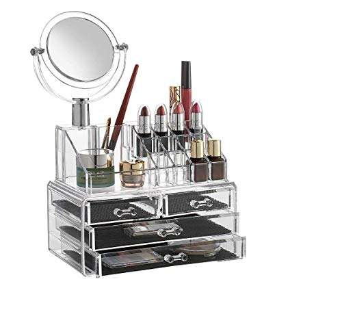 Octopus prime Acrylic Double Layer Jewellery and Cosmetic Storage Display Stand and Organizer Box 2
