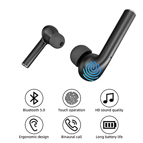 AceScreen Truly Wireless Bluetooth In Ear Earphone with Mic (Black) 3