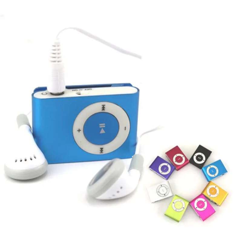 Elevea ( LIMITED STOCK with 15 YEARS WARRANTY ) Mini Pocket MP3 Music Player with Earphones, Lossless Sound Sports Back Clip MP3 Player, Expandable Storage, Long Battery Life-Blue 3