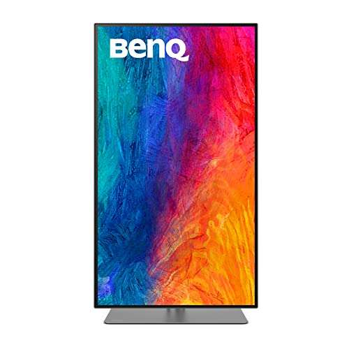 BenQ PD3220U 31.5"(80.01 cm) LED 3840 x 2160 Pixels DesignVue Designer Monitor | 4K HDR UHD | Thunderbolt 3 | Display P3, DCI-P3, sRGB and Rec.709 | CAD/CAM, Darkroom Mode, IPS, ICC Sync, Black 3