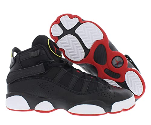 Big Kid's Jordan 6 Rings Black/University Red-White (323419 063) - 7 2