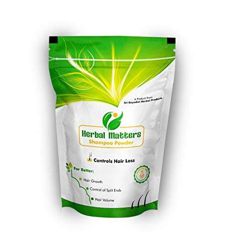 Herbal Matters, Shampoo Powder, Controls Hair Fall For All Age Groups, 250 Grams 1