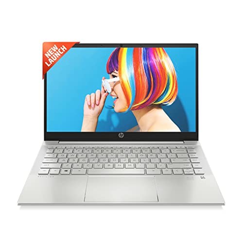 Hp Pavilion 14, Amd Ryzen 5-16Gb Ram/512Gb 14 Inches Laptop Fhd Ips Micro-Edge Anti-Glare Display/Radeon Graphics/Backlit Kb/Alexa/B&O Audio/Fast Charge/Fpr/Windows 11 Home Ready/Ms Office,14-Ec0037Au 1