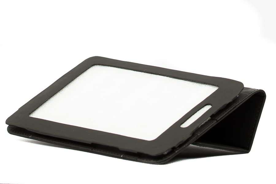 The Little Shop Flip Cover for iBall Slide 6318i || Magnetic Closure || with Stand || TPU Inside to Hold The Tablet || (Black) 3