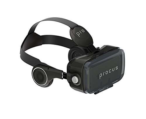 Procus PRO (Black) Virtual Reality Headset - 100-120 Degree FOV with Highest Immersive Experience - Inbuilt Headphones 4