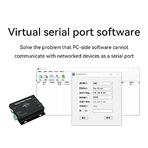 Ethernet RJ45 to RS485 TCP UDP 100M Full Duplex Serial Port Server Wireless Transceiver Modem Module E810-DTU(RS485) 6