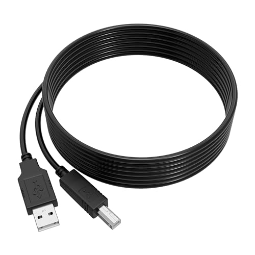 XMHEIRD 6.6ft USB Cable Cord for CT-S310 CT-S310A CT-S310II CTS310 Thermal POS Printer