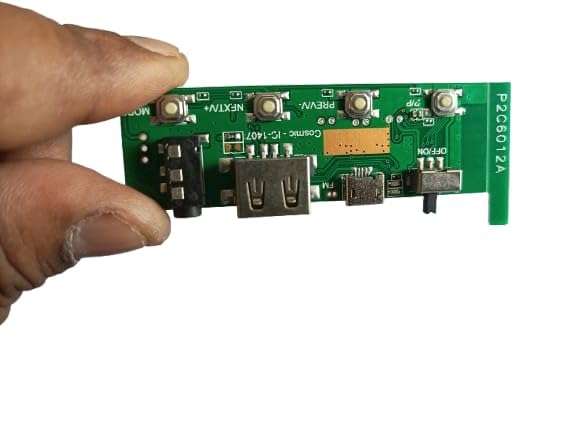 Rashri; One for All – Universal Multimedia Control Panel PCB | USB, AUX, TF Card, Mode & Music Control | DIY Speaker & Power Bank Projects | Model P26012A 1