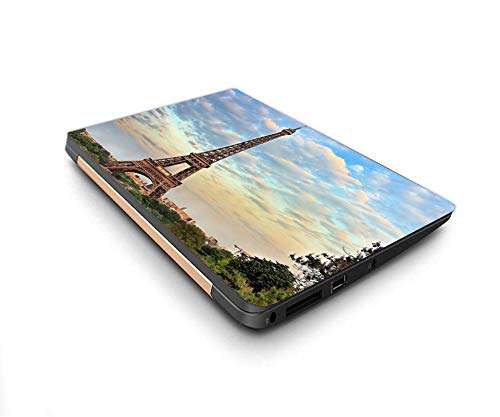 Galaxsia™ Love Paris Vinyl Laptop Skin/Sticker/Cover/Decal Compatible for Any 14 Inches Laptop (Hp/Dell/Sony/Acer/Lenovo/Asus. Etc) Or Notebook. 2