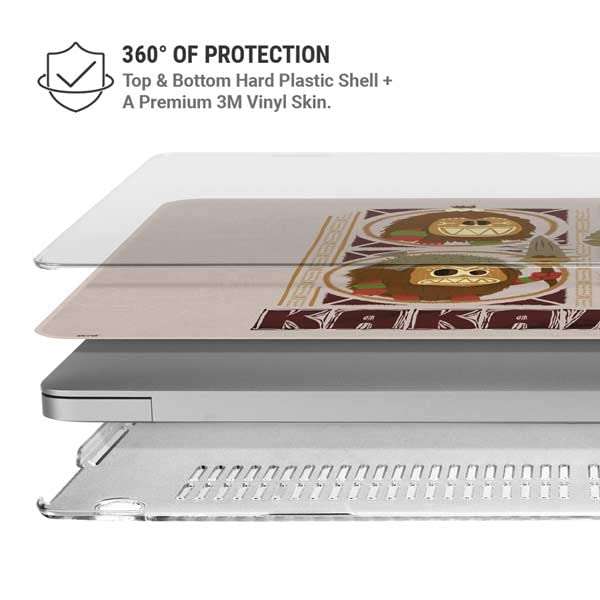 Skinit Laptop Case Plus Skin Compatible with MacBook Air 13in (2020) - Officially Licensed Disney Princess Moana Fear The Kakamora Design 5