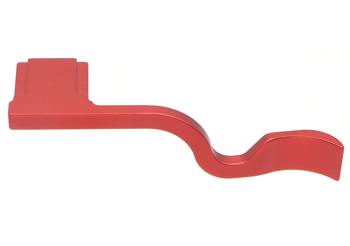 HITHUT Hot Shoe Thumb-up Grip for Fujifilm X-T4 XT4 Camera Red 2