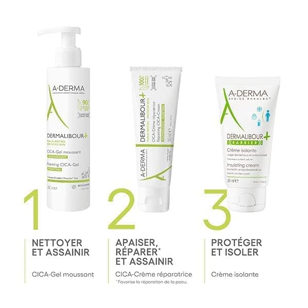 A-DERMA DERMALIBOUR REPAIRING CICA-CREAM 100ML/3.51 fl oz 6