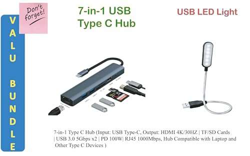 Lenovo Ideapad 1 15.6 inch FHD Laptop, AMD Ryzen 3 7320U, 8GB LPDDR5 RAM, 512GB SSD, Wi-Fi 6, SD Card Reader, Webcam, Windows 11 Home, Abyss Blue with Accessories 3