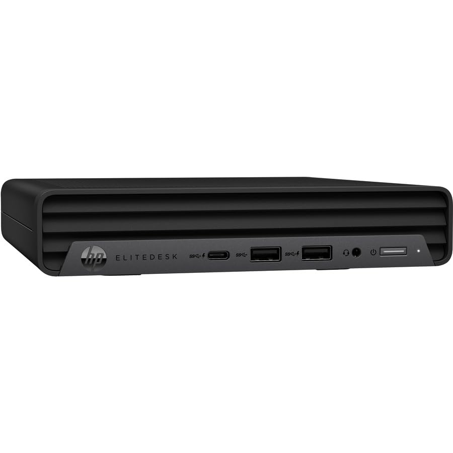 HP EliteDesk 800 G6 Desktop Computer - Intel Core i7 10th Gen i7-10700 Octa-core (8 Core) 2.90 GHz - 16 GB RAM DDR4 SDRAM - 512 GB NVMe M.2 PCI Express SSD - Desktop Mini - Black 3