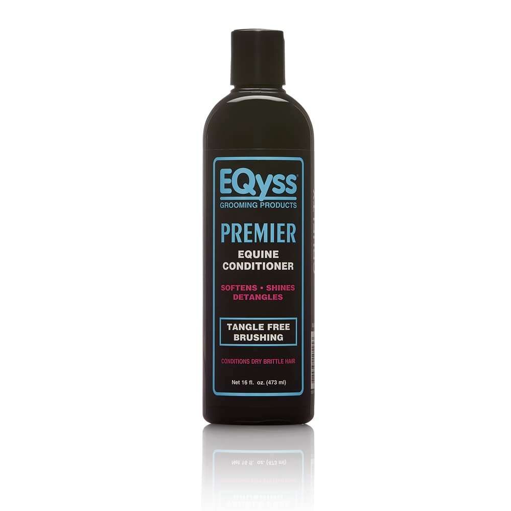 EQyss Premier Equine Conditioner - Moisturize Skin, Detangle Horse's Mane, Tail, & Coat, Add Shine, Tangle-Free Brushing, Minimize Flyaways (16 oz) 1