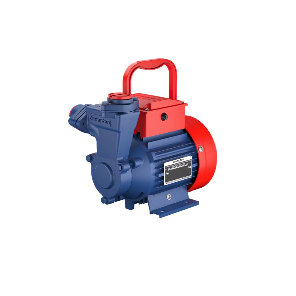 Crompton ULTIMO II | 0.5 HP | Residential Water Pump Self Priming Regenerative | Single Phase| High Suction capacity|Wide Voltage range| 1 Year Manufacturer's Warranty