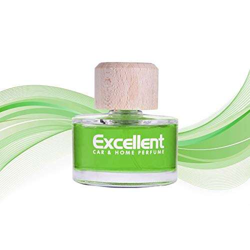 Tasotti Excellent Citrusland Push-Press Clever Wood Technology Car Air Freshener Perfume (60 ml) 1