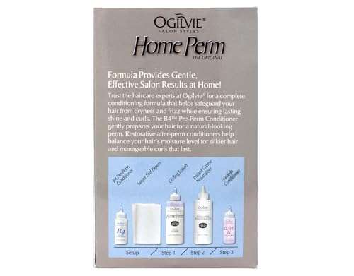 Ogilvie Salon Styles Home Perm The Original - For Color Treated, Normal Hair - 1 Application 2