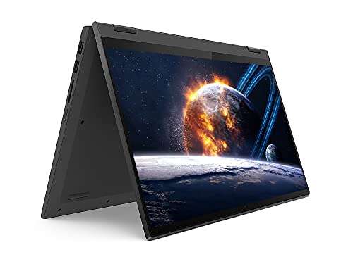 Lenovo IdeaPad Flex 5i 14" 2-in-1 Touchscreen Laptop Bundle with Intel Core i5-1135G7 Quad-Core 4.20GHZ, 8GB DDR4, 256GB NVMe SSD, Intel Iris Xe Graphics, IPS, Dark Gray, Win 10 Home and Laptop Bag 3