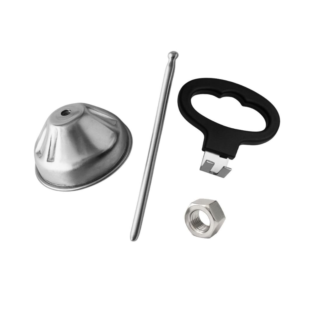 AadiVeer Stainless Steel Idli Cooker Stand For 4 Plates | Idli Maker | Idli Plates Spare Parts With Rod, Lifter & Cup (4 Inches), Fits Upto 4 Idli Plates 1