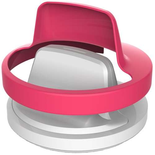 RND Dock for Samsung Galaxy S4, S4 Active, S6, S6 Edge, S6 Edge Plus, S7, S7 Edge with Dock mode cable and 2.1A Charger (compatible without or with most cases including rugged cases) (white/pink) 6