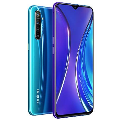 Realme XT (128GB, 8GB RAM) 6.4 AMOLED, 64MP Quad Camera, Snapdragon 712, Dual SIM GSM Unlocked, US + Global 4G LTE International Model - RMX1921 (Pearl Blue, 128GB + 64GB SD + Case Bundle) 5