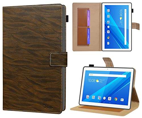TGK Pattern Leather Stand Flip Case Cover for Lenovo Tab M10 HD X505X TB-X505F TB-X505L TB-X505X TB-X605L TB-X605F 1