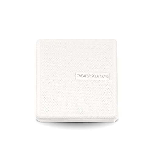 Theater Solutions TS30W Mountable Indoor Speakers White Bookshelf 6 Pair Pack 2