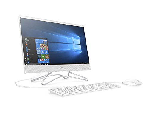 2019 New HP 22 All-in-One PC Full HD 21.5" Intel Celerion G4900T Intel UHD Graphics 610 1TB HDD 4GB SDRAM DVD Privacy Webcam Snow White 4