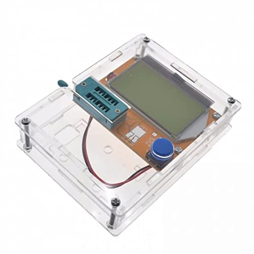 Ketrix Clear Acrylic Case Shell Housing For LCR-T4 Transistor Tester ESR 5